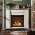 Gas. Fireplace Mantel style